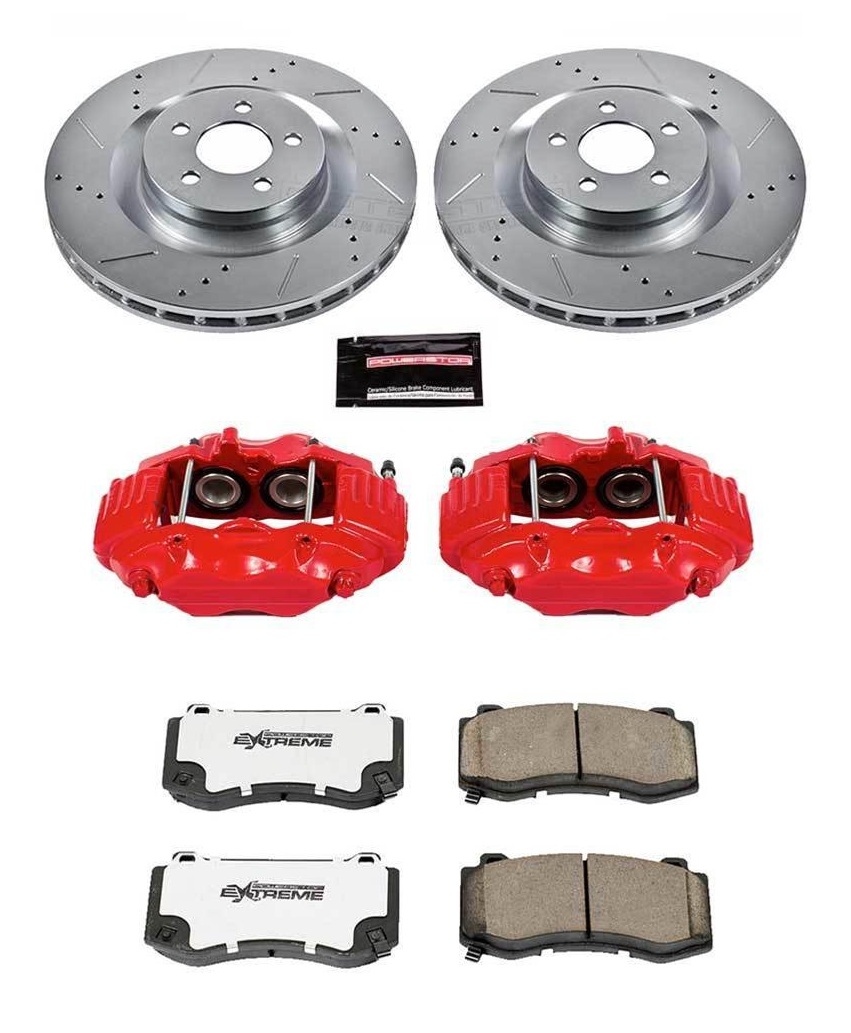 PowerStop Z26 Front Aluminum Caliper Kit 08-up Challenger
